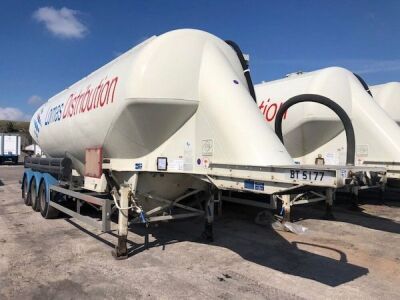 2011 Feldbinder Triaxle 43m³ 3 Pot Tanker Trailer - 2