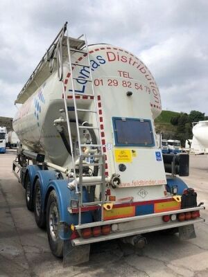 2014 Spitzer Triaxle 50m³ 3 Pot Powder Tanker - 4