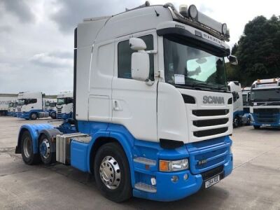 2014 Scania R490 6x2 Mini Lift Tractor Unit 