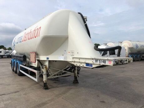 2009 Feldbinder Triaxle 43m³ 3 Pot Powder Tanker