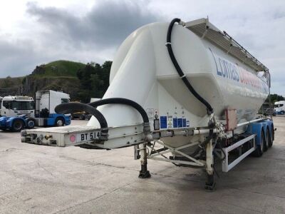 2009 Feldbinder Triaxle 43m³ 3 Pot Powder Tanker - 2