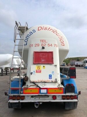 2009 Feldbinder Triaxle 43m³ 3 Pot Powder Tanker - 5