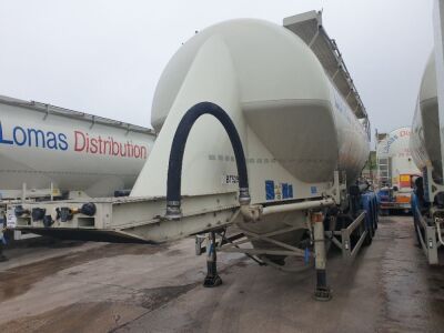2016 Feldbinder Triaxle 40m³ 2 Pot Powder Tanker  - 2