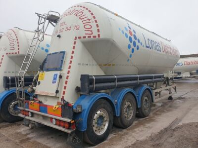 2016 Feldbinder Triaxle 40m³ 2 Pot Powder Tanker  - 3