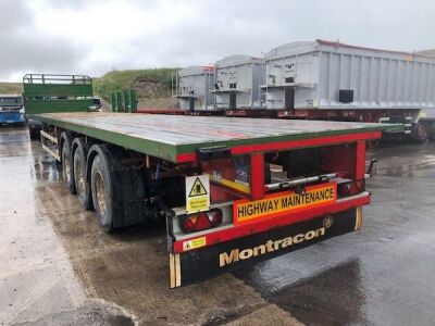 2015 Montracon Triaxle Flat Trailer - 4