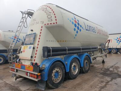 2013 Feldbinder Triaxle 40m³ 2 Pot Powder Tanker  - 3