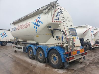 2013 Feldbinder Triaxle 40m³ 2 Pot Powder Tanker  - 4