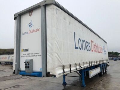 2018 Tiger Triaxle Curtainside Trailer - 2