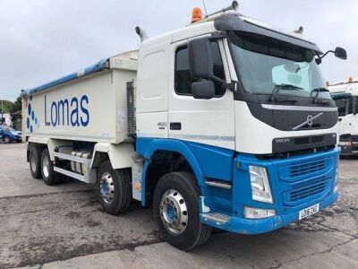 2016 VOLVO FM 460 Euro 6 8x4 Alloy Body Tipper 