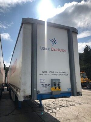 2018 Tiger Triaxle Curtainside Trailer - 3