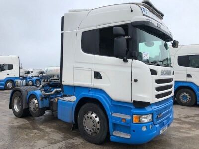 2016 Scania R490 6x2 Mini Mid Lift Tractor Unit