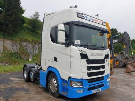 2021 Scania S500 6x2 Mini Mid Lift Tractor Unit