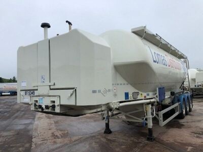 2018 Feldbinder Triaxle 40m³ 2 Pot Powder Tanker