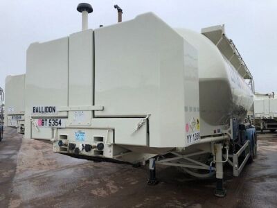 2018 Feldbinder Triaxle 40m³ 2 Pot Powder Tanker - 2