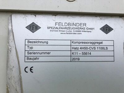 2018 Feldbinder Triaxle 40m³ 2 Pot Powder Tanker - 14