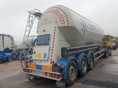 2018 Feldbinder Triaxle 40m³ 2 Pot Powder Tanker  - 2