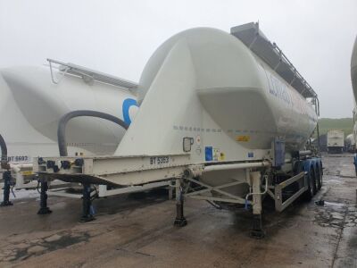 2018 Feldbinder Triaxle 40m³ 2 Pot Powder Tanker  - 3