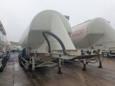 2018 Feldbinder Triaxle 40m³ 2 Pot Powder Tanker  - 4