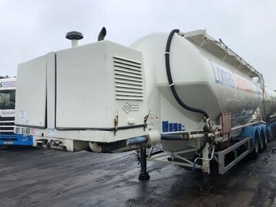 2010 Feldbinder Triaxle 43m³ 3 Pot Powder Tanker - 2