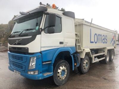 2016 VOLVO FM 460 Euro 6 8x4 Alloy Body Tipper 