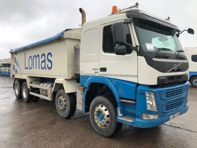 2016 VOLVO FM 460 Euro 6 8x4 Alloy Body Tipper  - 2