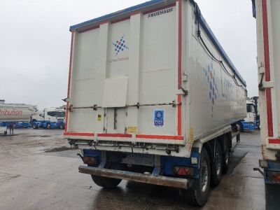 2015 Fruehauf Triaxle, Flat Side, Step Frame Alloy Tipping Trailer - 4