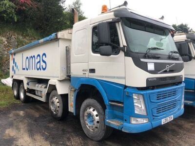 2016 VOLVO FM 460 Euro 6 8x4 Alloy Body Tipper 