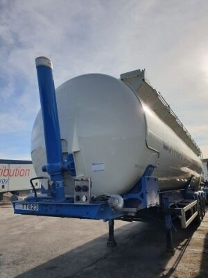 2017 Feldbinder 60m³ Tipping Silo Trailer