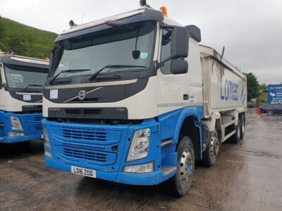 2016 VOLVO FM 460 Euro 6 8x4 Alloy Body Tipper  - 2