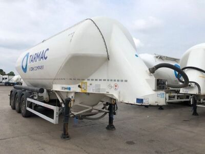 2014 Feldbinder Triaxle 36m³ 2 Pot Power Tanker