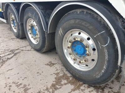 2015 Fruehauf Triaxle, Alloy Body Tipping Trailer - 6