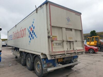 2018 Fruehauf Triaxle, Alloy Body Tipping Trailer - 3
