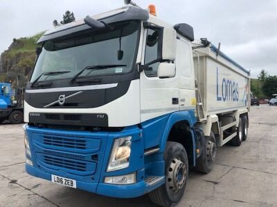 2016 VOLVO FM 460 Euro 6 8x4 Alloy Body Tipper  - 2