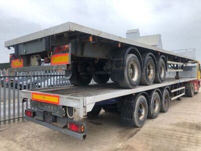 2003 Overlander Triaxle Flat Trailer