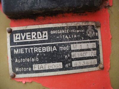 1976 Laverda M112 10ft Cut Combine Harvester - 13