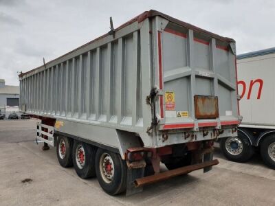 2010 Wilcox Triaxle 56yrd³ Alloy Bulk Tipping Trailer - 3