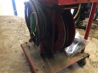 Pneumatic Hose Reel on Trolley - 6