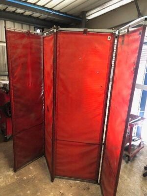 4 Section Welding Screen