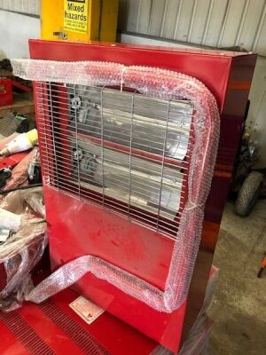 6 x Un Used 110v Heaters