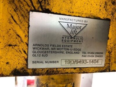 Major Lift 20 Tonnes Commercial Vehicle Roller Pit Jack - 6