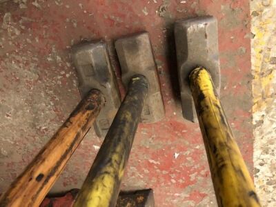 3 Sledge Hammers - 3