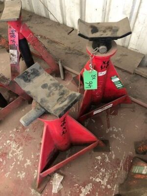 2 x 10T Axle Stands  - 2