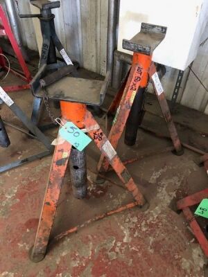 2 x 8T Axle Stands 