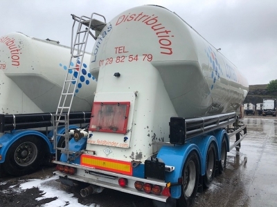 2008 Feldbinder 50m³ 3 Pot Belly Triaxle Tanker Trailer - 9