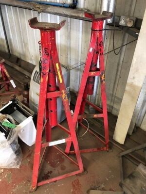 2 x 6T Extra High Axle Stands