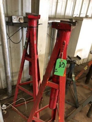 2 x 6T Extra High Axle Stands - 2