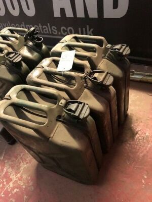 3x 20 Litre Jerry Cans