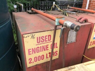 2,000Ltr Oil Tank - 2