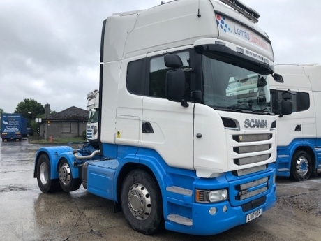 2017 SCANIA R580 V8 Topline 6x2 Mini Midlift Tractor Unit