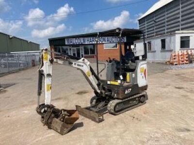 2017 Bobcat E17 Mini Digger